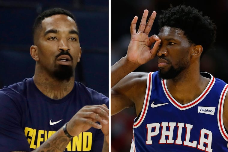 Among those mocking Cavaliers shooting guard J.R. Smith for his stunning, last-second gaffe during Game 1 of the NBA Finals was Sixers big man and social media assassin Joel Embiid.