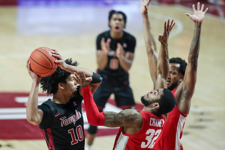 Jake Forrester helped Temple contain the nation's No.1 offensive rebounding team.