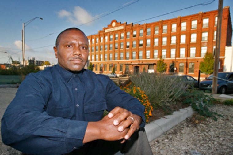 Leroy Sterling says he was the target of tickets and fines once powerful backers of the Crane Arts Building set their sights on his parcel. (Alejandro A. Alvarez / Staff Photographer)