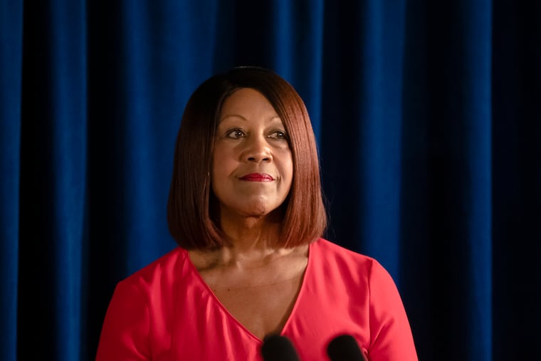 Lt. Gov. Sheila Oliver attends a bill signing ceremony at the state capital in Trenton, N.J., Aug. 5, 2019.