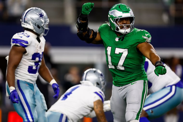 Eagles linebacker Nakobe Dean is set to return for Sunday's NFC wild-card game against the 49ers.