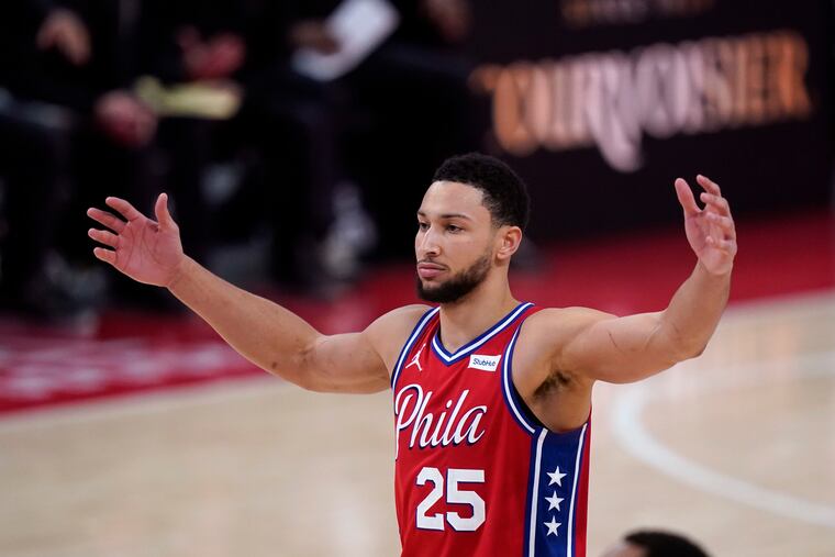 Ben Simmons had a season-high 20 points, nine rebounds, and seven assists in the 76ers' win over the Pistons.