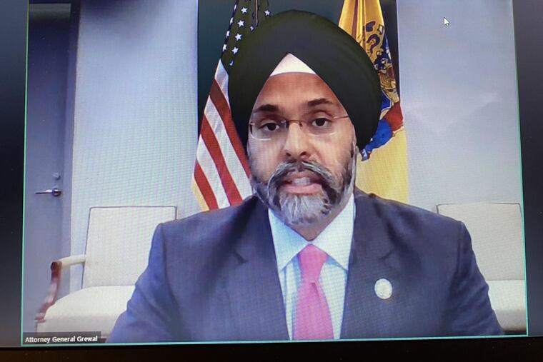 New Jersey Attorney General Gurbir S. Grewal on Monday announced a new use-of-force policy for law enforcement officers.