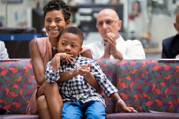 Pattie Ray and her son, Zion Harvey, talk about Zion’s life since he received a double hand transplant. He’s learned to write, use a fork, and throw a football.