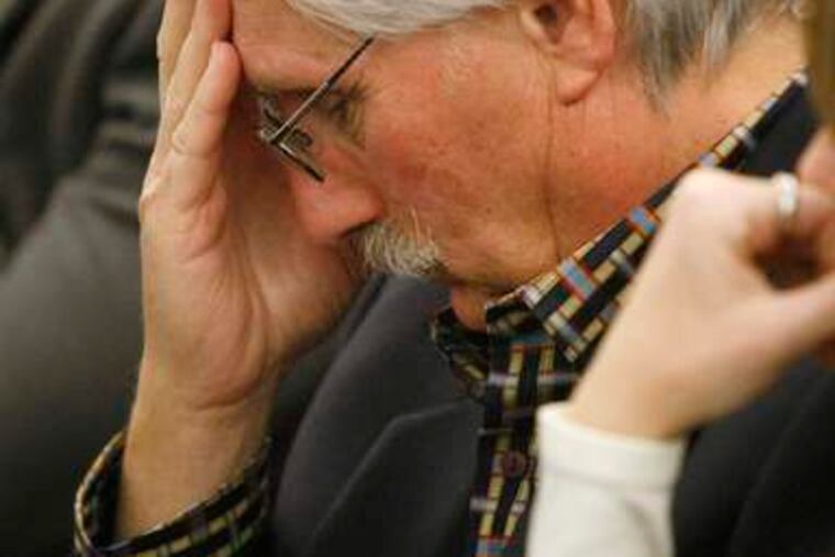 Fred Goldman, who was in the courtroom yesterday, said it was "satisfying" seeing Simpson in shackles.