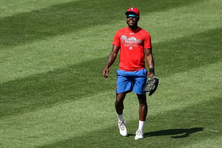 Roman Quinn is having a solid training camp, setting up a decision for manager Joe Girardi about whether Quinn or Adam Haseley will get the majority of the at-bats in center field.