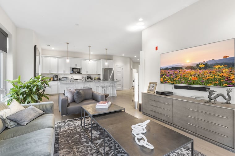 The three-bedroom condo that overlooks Valley Forge National Historical Park has been "a fun place to live," says the seller.