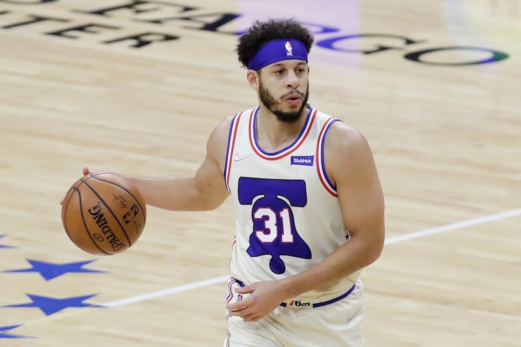 Sixers guard Seth Curry will miss his third straight game because of a sprained left ankle.