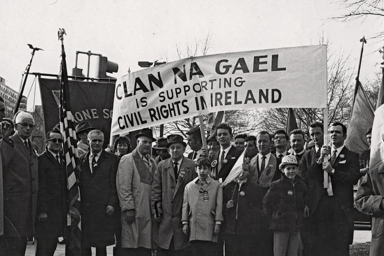 Clan-na-Gael at the Philly St. Patrick's Day Parade, 1970.