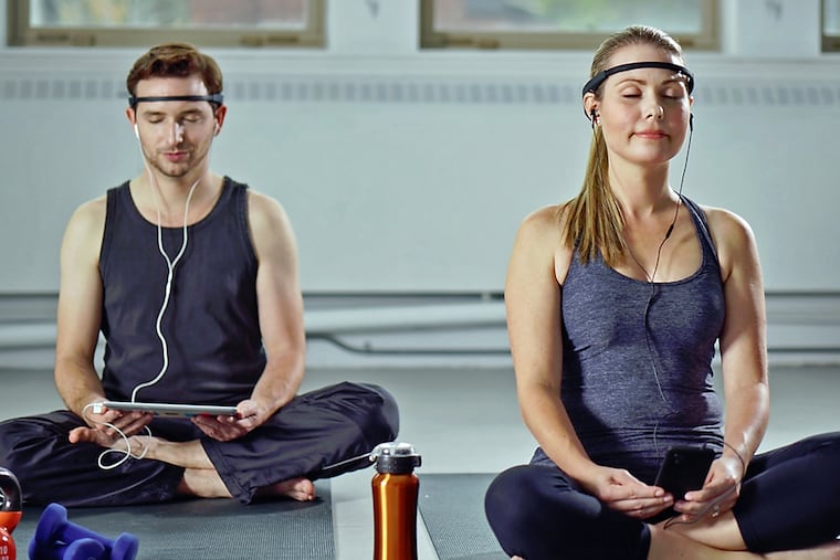 The Muse 2 Meditation Headband is a kind of high-tech wearable guru with built-in sensors that track your heart rate, brain waves, and body movements and provide real-time visual and auditory bio-feedback via an app.