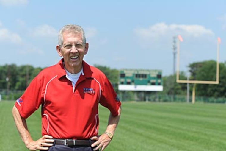Bill Manlove had a 212-110-1 record in 32 seasons at Widener. (Sarah J. Glover/Staff Photographer)