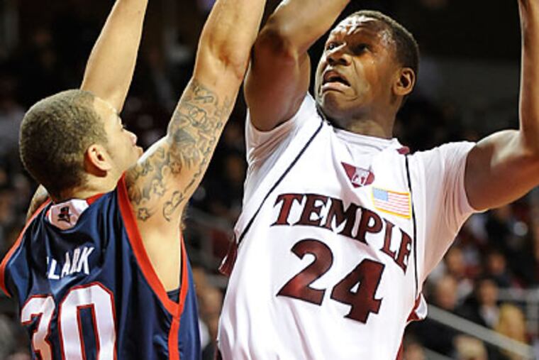 Lavoy Allen was the first Temple player in nearly four decades to average a double-double. (Clem Murray/Staff file photo)