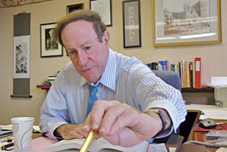 Temple's Robert Reinstein calls the law "the most wide-ranging piece of federal legislation in a generation." JOHN COSTELLO / File