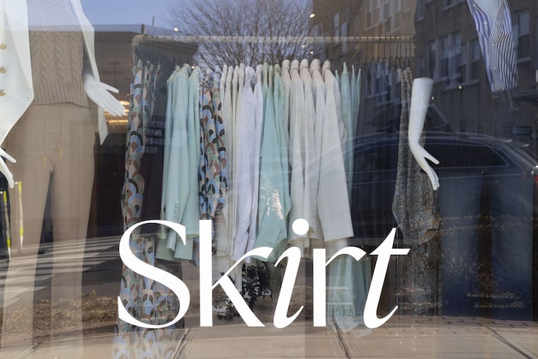 The new look of the womens wear boutique, Skirt, 931 W. Lancaster Ave. in Bryn Mawr.