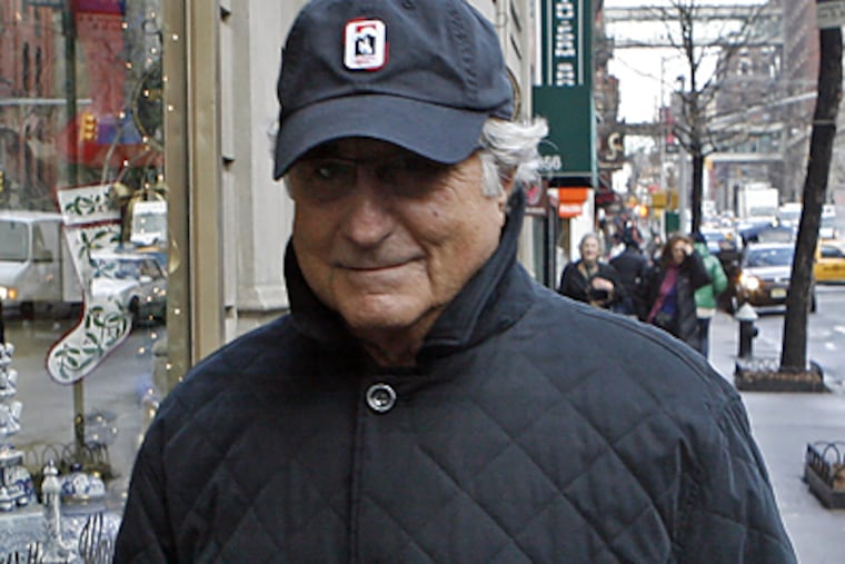 Investor Bernard L. Madoff after a court appearance in New York on Dec. 17. It could take federal investigators many months to discover what happened to the $50 billion Madoff said he lost. (Jason DeCrow/AP)