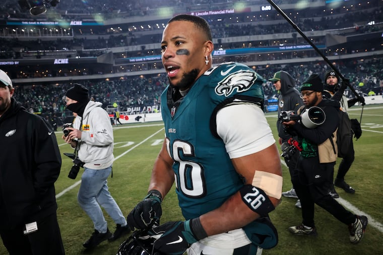 Eagles running back Saquon Barkley didn't want anything to do with a late-night McDonald's trip after the 2019 Met Gala.