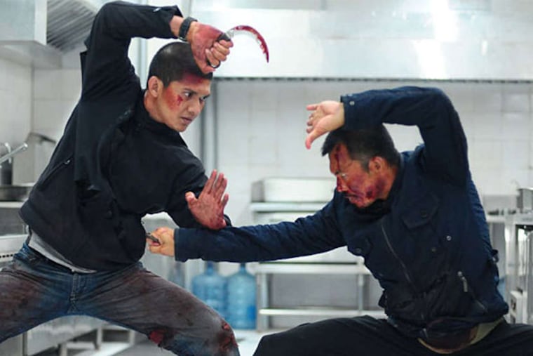 Iko Uwais and Cecep Arif Rahman show the strong suit of the "Raid" films: fighting.