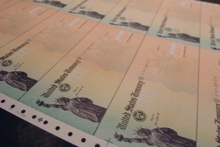 Blank Social Security checks processed in Philadelphia. About 45 million Americans are 65 or older, while a daily average of 10,000 baby boomers are hitting 65 .