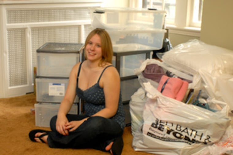 Lara Seligman, who'll be a freshman at Penn, says her roommate is a "really fun, really nice" girl from Vienna, Va., whose interests Lara knows largely thanks to Facebook. They hit it off so well that the roommate came to visit. They shopped and checked out their future home.