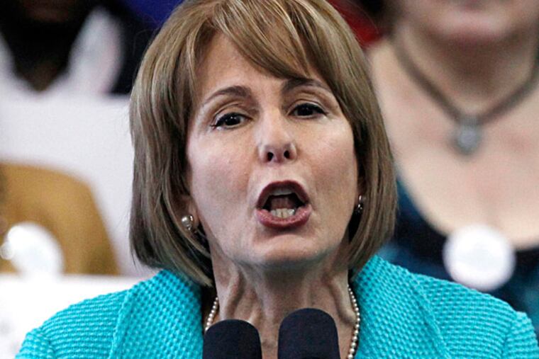New Jersey Sen. Barbara Buono appeared to clinch the Democratic nomination when potential big- name challengers opted out. AP