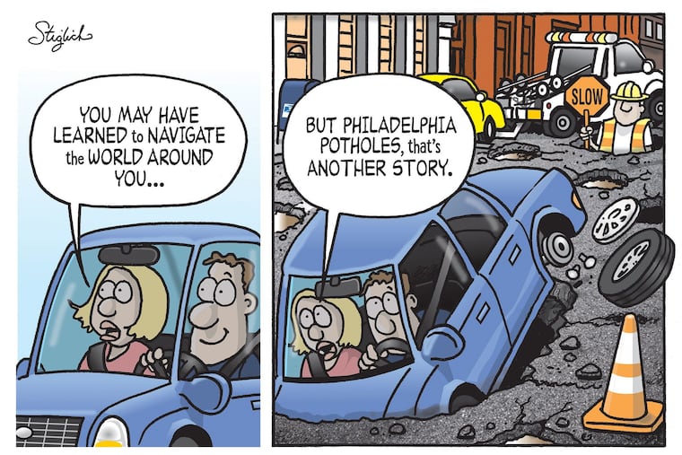'Tis the season for potholes.