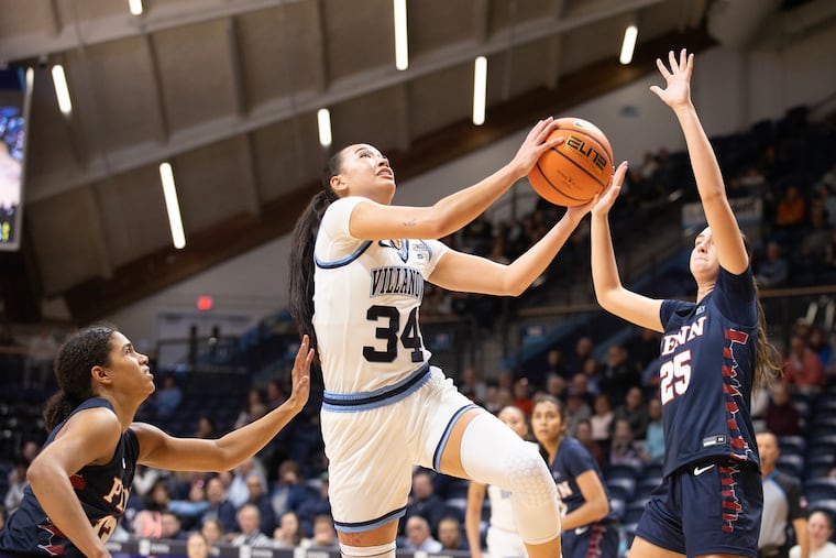 Maddie Webber of Villanova in action against Penn on Nov. 20.