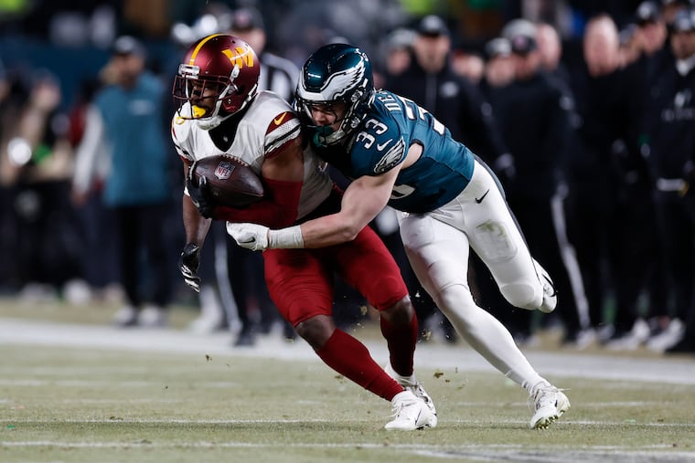 Cooper DeJean and the Eagles dominated the Washington Commanders during their last meeting in January's NFC championship game.