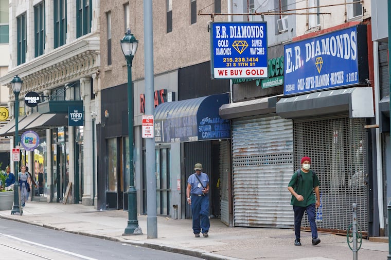 A shooting took place on the east side of S. 11th Street between Chestnut and Market Streets just before 11:30 p.m. on Sunday. One woman is critical condition.