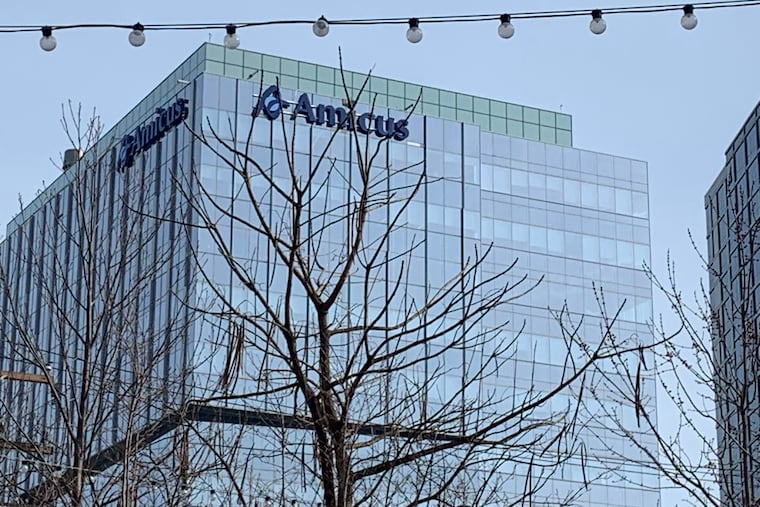 Amicus Therapeutics has moved its R&D center and nearly 100 scientists and support workers to 3675 Chestnut Street, University City.