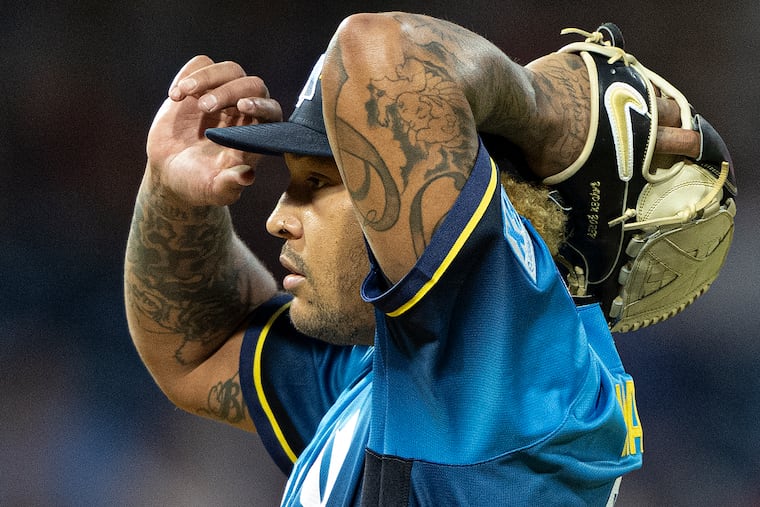 Phillies starting pitcher Taijuan Walker has failed to give his team a chance to win.