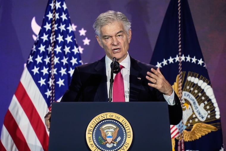 Centers for Medicare & Medicaid Services administrator Mehmet Oz speaks to the Faith & Freedom Coalition, a gathering of conservative Christian activists and leaders, Friday, June 26, 2026, in Washington.
