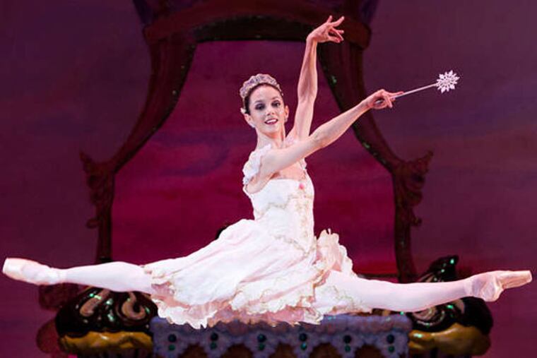 Pennsylvania Ballet principal dancer Julie Diana in George Balanchine's "The Nutcracker" at the Academy of Music.