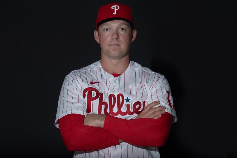 Rhys Hoskins is 1-0 in video baseball games.