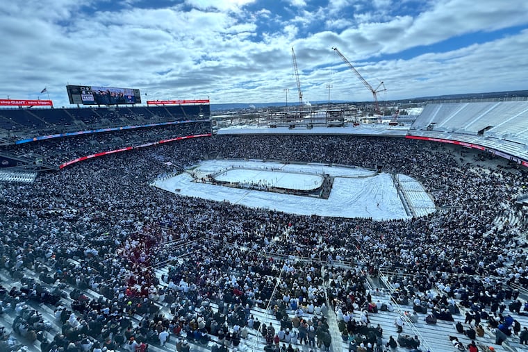 Penn State held its first outdoor game at Beaver Stadium on Saturday.