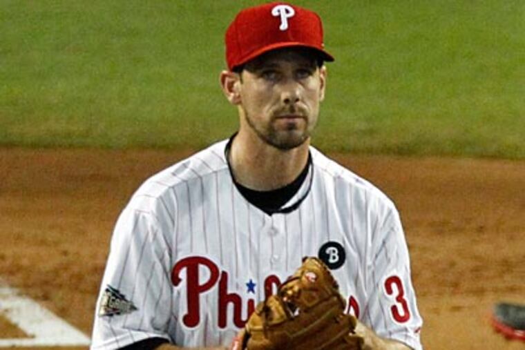 Cliff Lee pitched 1 2/3 innings and allowed one run in the All-Star Game. (Ross D. Franklin/AP)