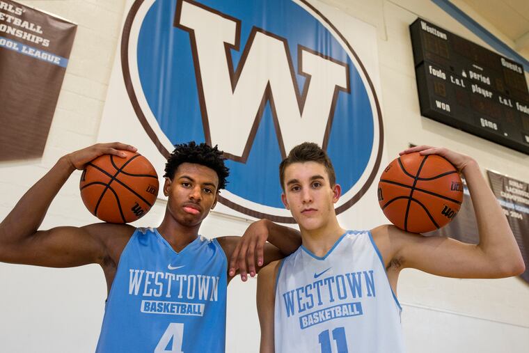 Noah Collier (left) announced on his Instagram account on Monday that he orally committed to the University of Pittsburgh.