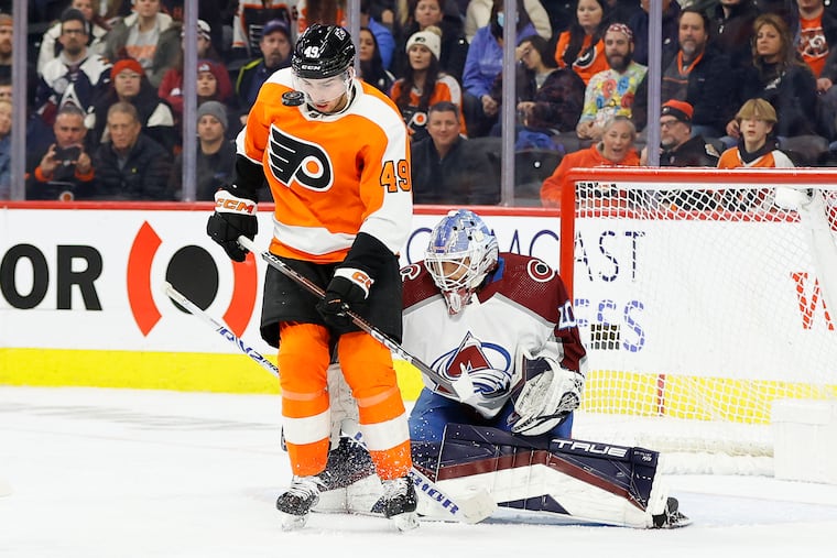 Noah Cates' offensive game is starting to come along after a slow start to the year.