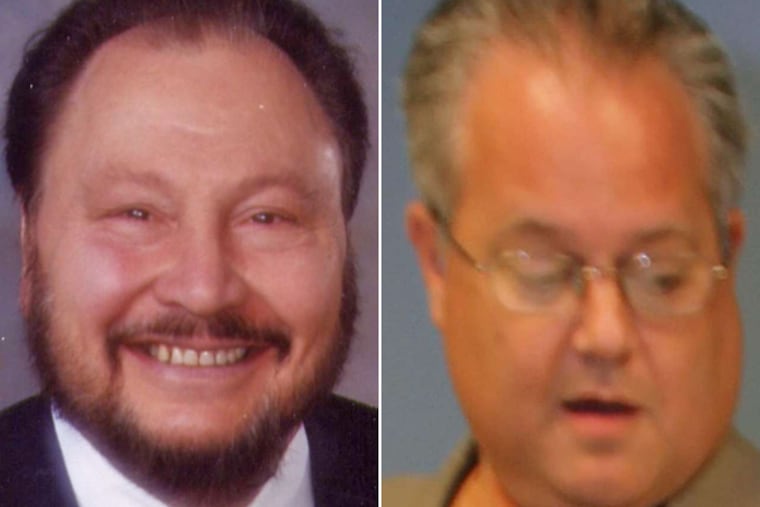 Mayor Joseph DiGirolamo (left) and Chief Frederick Harran.