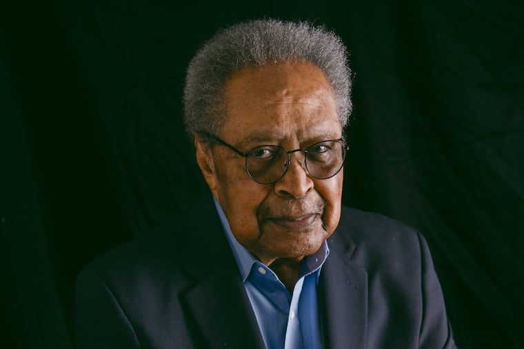 Clarence B. Jones at home in Palo Alto, Calif., Aug. 14, 2023.