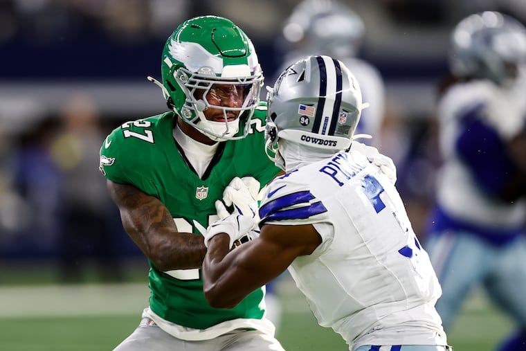 Second-year-pro Quinyon Mitchell has become one of the least-tested cornerbacks in the league this season.