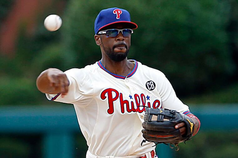 Phillies shortstop Jimmy Rollins. (Yong Kim/Staff Photographer)