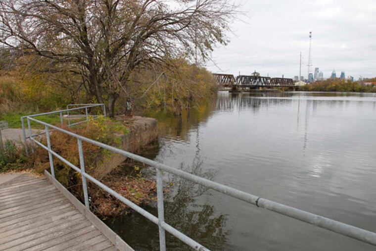 The view from Bartram's Mile would include this railroad bridge. ALEJANDRO A. ALVAREZ / Staff Photographer
