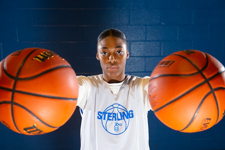 Sterling girls basketball star Latanya Berry is closing in on 1,000 points for her high school career and will be attending Manhattan.