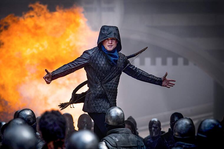Taron Egerton in "Robin Hood."