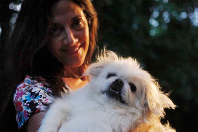 Jacqui Canter got Annie from the Voorhees shelter.
