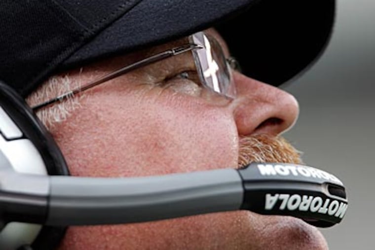 "I've got to do a better job of managing this football team," Eagles coach Andy Reid said. (David Maialetti/Staff Photographer)