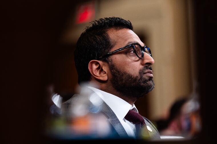 FBI Director Kash Patel on Capitol Hill earlier this year.