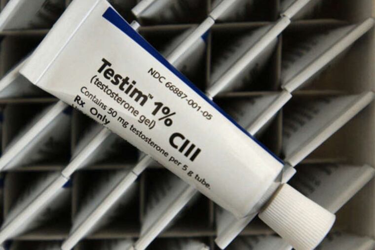 Auxilium's testosterone-replacement market is declining.