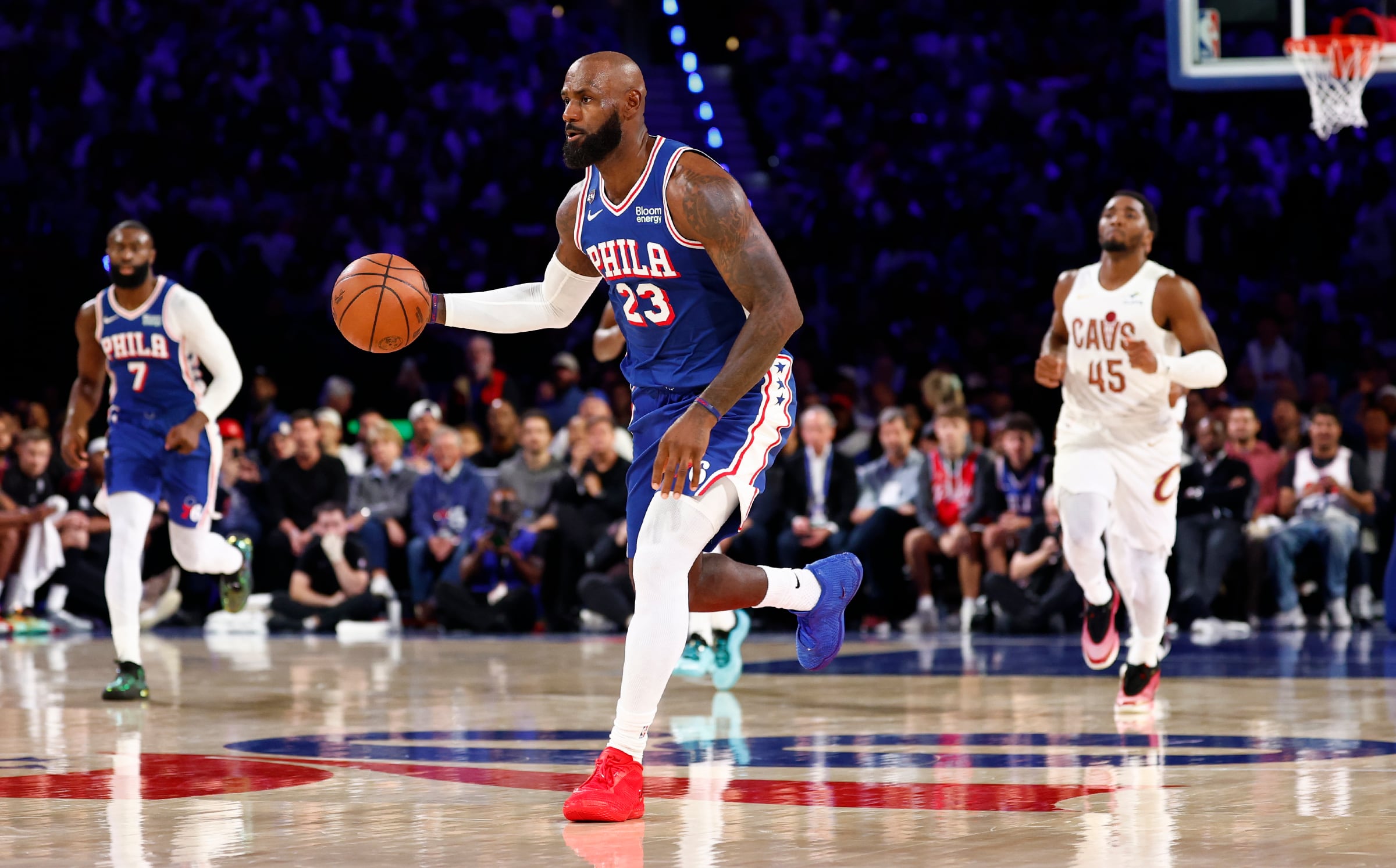 LeBron James Leads 76ers’ Comeback in Philadelphia Home Debut