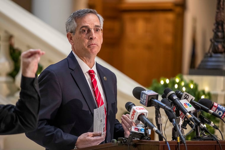 Georgia Secretary of State Brad Raffensperger.